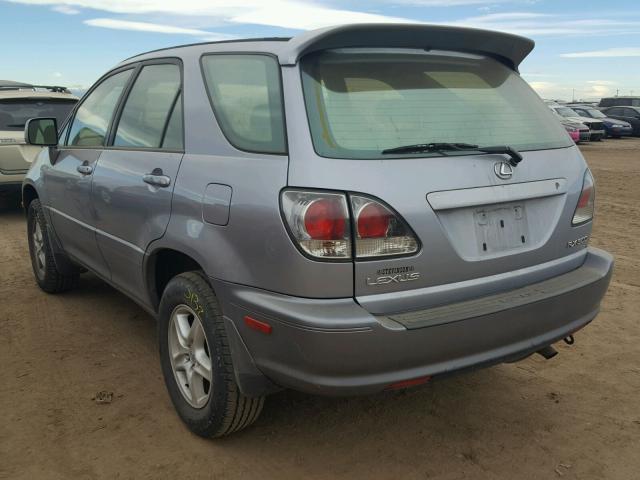 JTJHF10U020288712 - 2002 LEXUS RX 300 GRAY photo 3