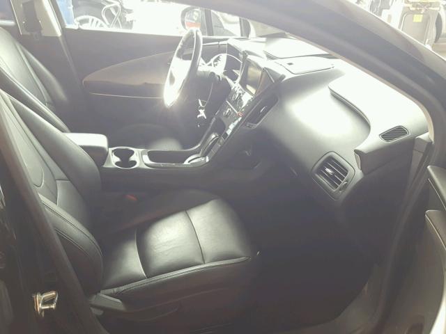 1G1RH6E46DU128040 - 2013 CHEVROLET VOLT BLACK photo 5