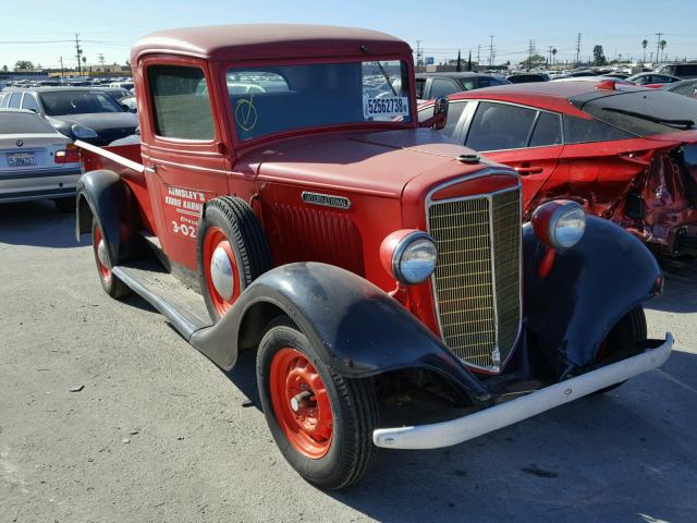 0000000000C150131 - 1936 INTERNATIONAL PICKUP RED photo 1