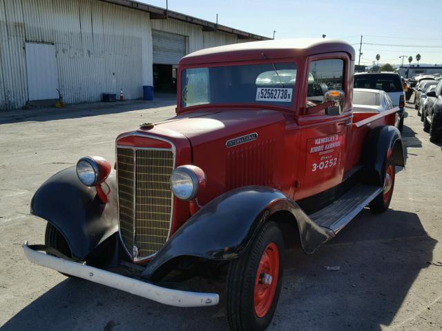 0000000000C150131 - 1936 INTERNATIONAL PICKUP RED photo 2