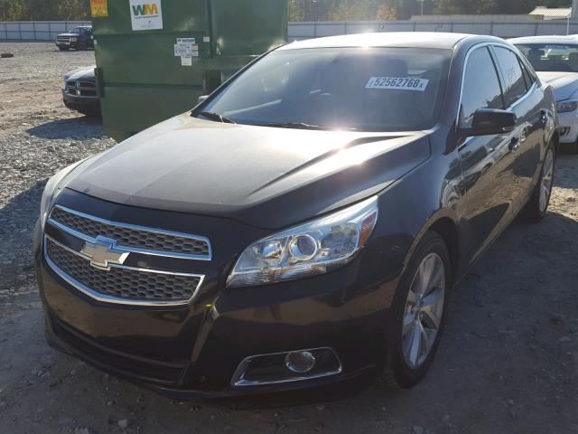 1G11H5SA4DU129950 - 2013 CHEVROLET MALIBU LTZ BLACK photo 2