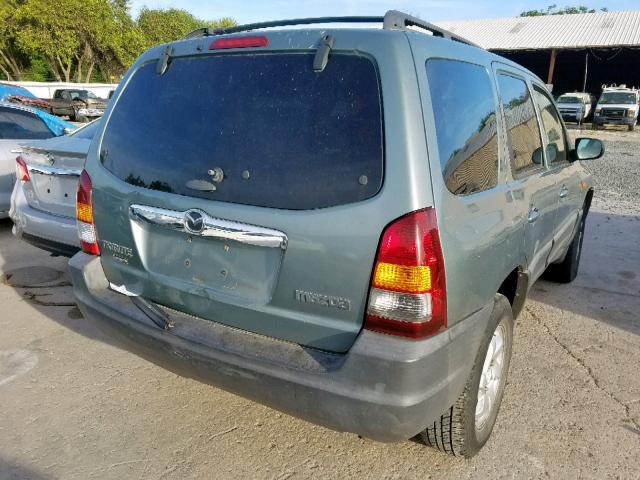 4F2YZ02BX4KM28482 - 2004 MAZDA TRIBUTE DX 蓝色 照片 4