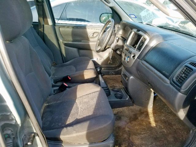 4F2YZ02BX4KM28482 - 2004 MAZDA TRIBUTE DX 蓝色 照片 5