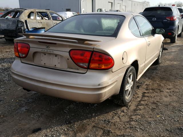 1G3NL12E03C138992 - 2003 OLDSMOBILE ALERO GL GOLD photo 4