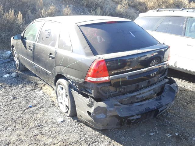 1G1ZT61836F188467 - 2006 CHEVROLET MALIBU MAX BLACK photo 3