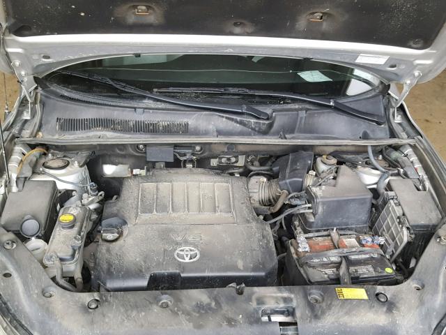 JTMBK31V676025135 - 2007 TOYOTA RAV4 LIMIT SILVER photo 7