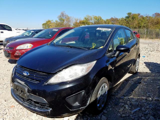 3FADP4AJ8BM200464 - 2011 FORD FIESTA S BLACK photo 2