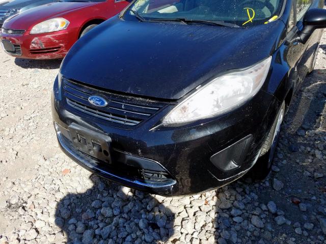 3FADP4AJ8BM200464 - 2011 FORD FIESTA S BLACK photo 9