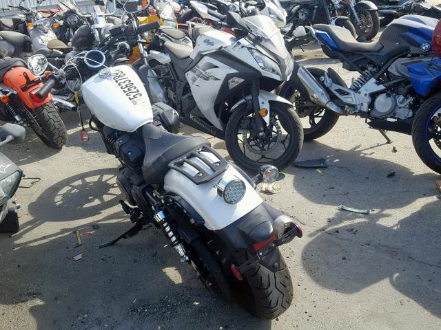 JYAVN05Y1EA000091 - 2014 YAMAHA XVS950 CU WHITE photo 3