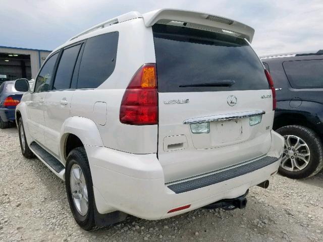 JTJBT20X860125231 - 2006 LEXUS GX 470 WHITE photo 3