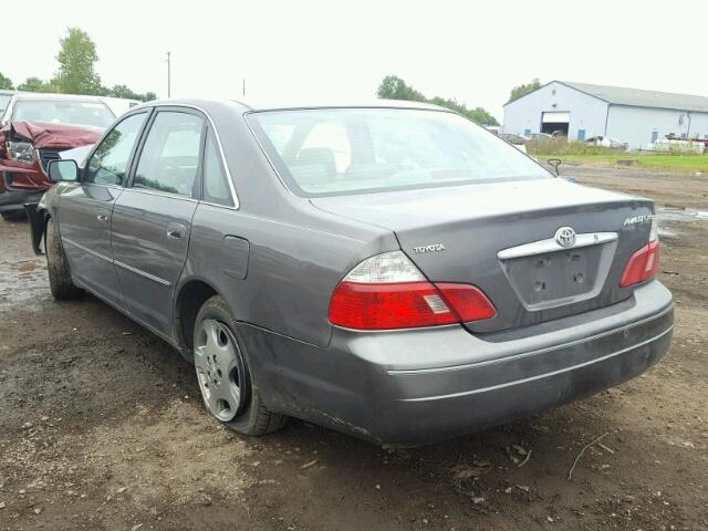 4T1BF28B13U305184 - 2003 TOYOTA AVALON XL GRAY photo 3