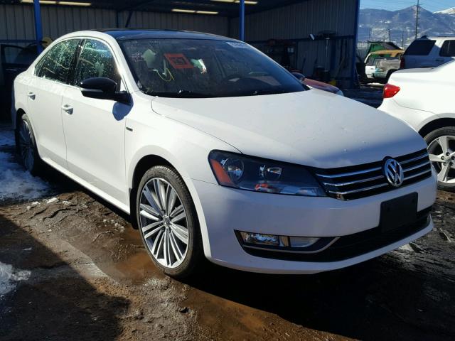 1VWBS7A32EC109227 - 2014 VOLKSWAGEN PASSAT SE WHITE photo 1