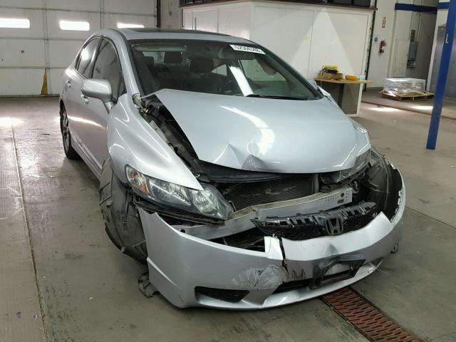 2HGFA16919H338178 - 2009 HONDA CIVIC EXL GRAY photo 1