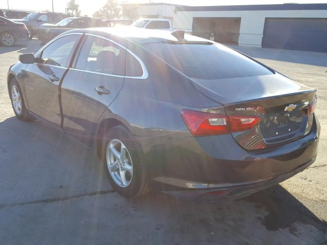 1G1ZB5ST7HF189463 - 2017 CHEVROLET MALIBU LS GRAY photo 3