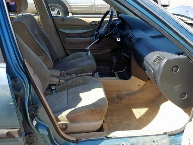 1HGCB7663LA022862 - 1990 HONDA ACCORD EX BLUE photo 5