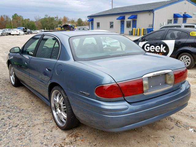 1G4HP54K41U171332 - 2001 BUICK LESABRE CU BLUE photo 3