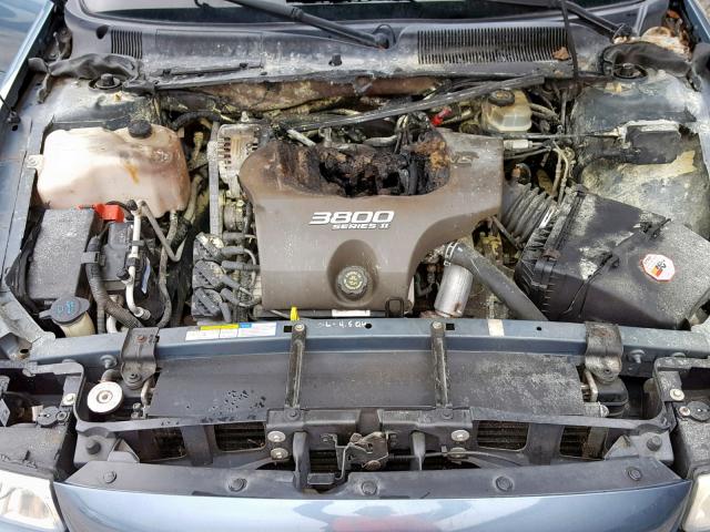 1G4HP54K41U171332 - 2001 BUICK LESABRE CU BLUE photo 7