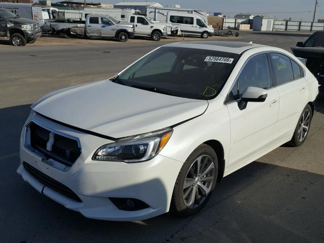 4S3BNEN66H3002110 - 2017 SUBARU LEGACY 3.6 WHITE photo 2