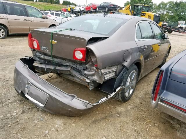 1G1ZC5E15BF399283 - 2011 CHEVROLET MALIBU 1LT 棕色 照片 4