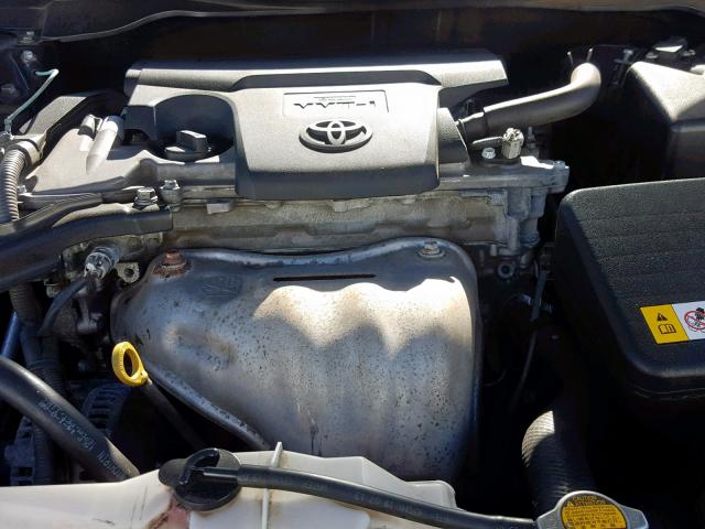 4T1BF1FK1EU347239 - 2014 TOYOTA CAMRY L შავი ფოტო 7