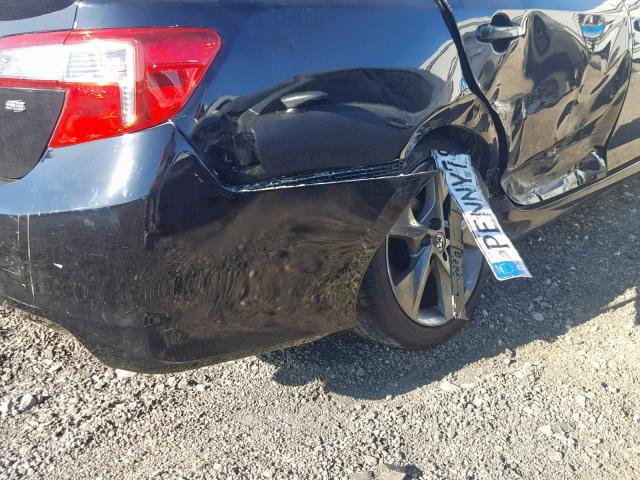 4T1BF1FK1EU347239 - 2014 TOYOTA CAMRY L შავი ფოტო 9