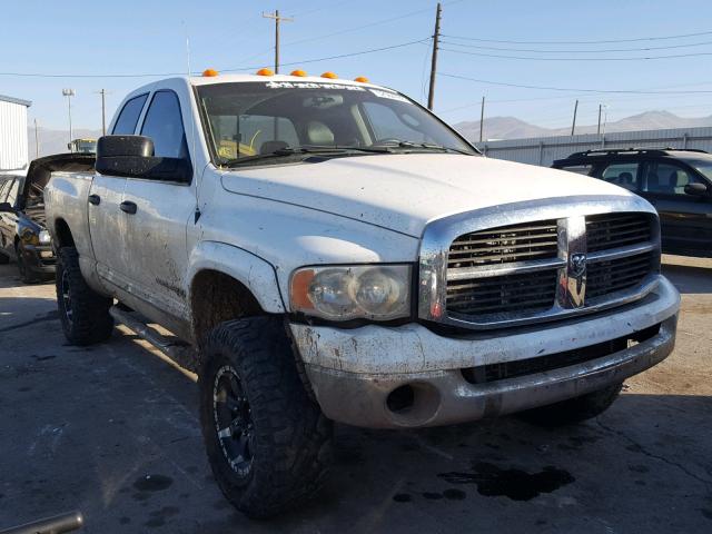 3D7LU38C24G118544 - 2004 DODGE RAM 3500 S WHITE photo 1