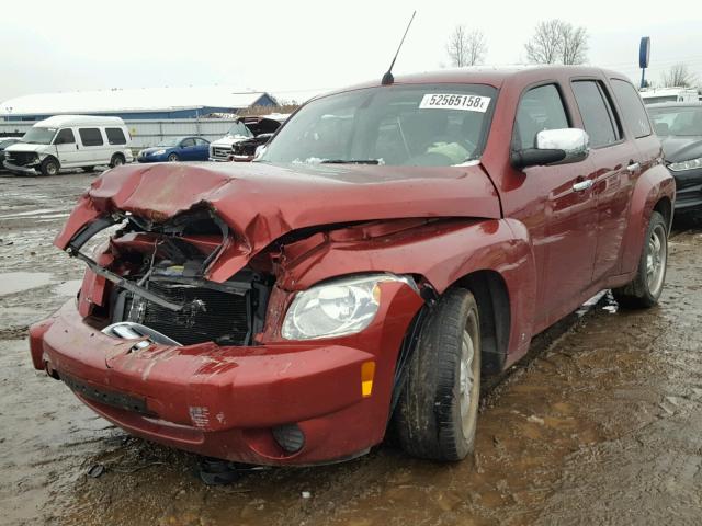 3GNDA13D48S542801 - 2008 CHEVROLET HHR LS Rojo foto 2