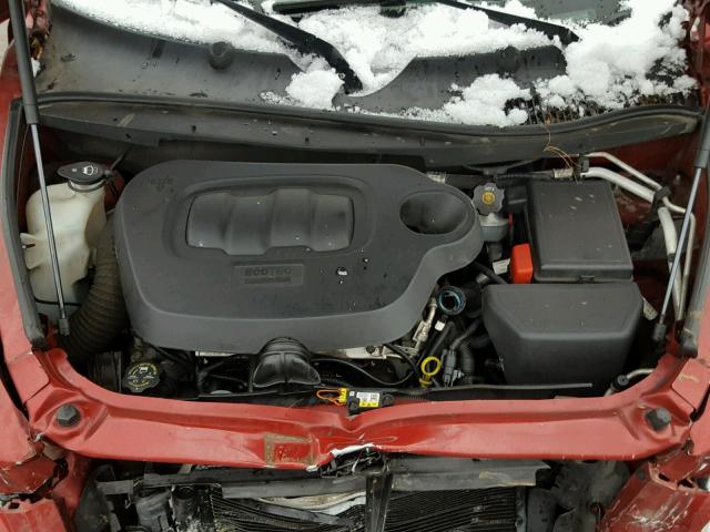 3GNDA13D48S542801 - 2008 CHEVROLET HHR LS Rojo foto 7