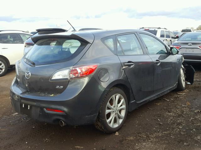 JM1BL1H50A1306181 - 2010 MAZDA 3 S GRAY photo 4