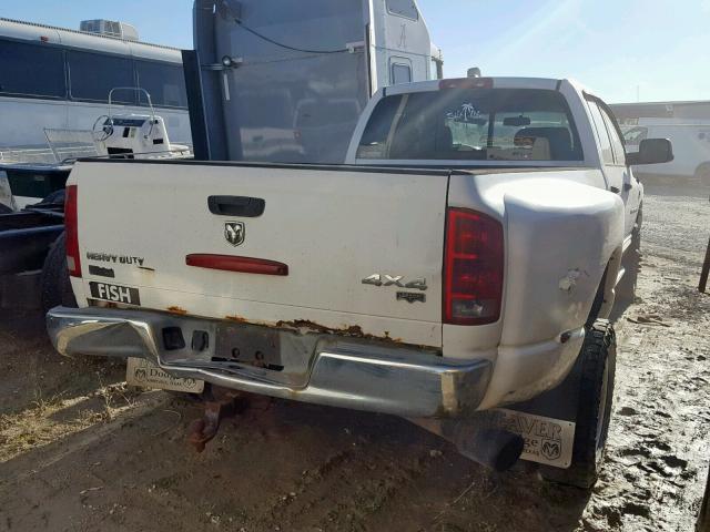 3D7MX48C26G182507 - 2006 DODGE RAM 3500 S WHITE photo 4