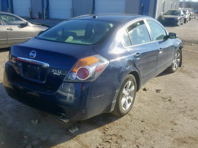 1N4BL21E58C240201 - 2008 NISSAN ALTIMA 3.5 BLUE photo 4