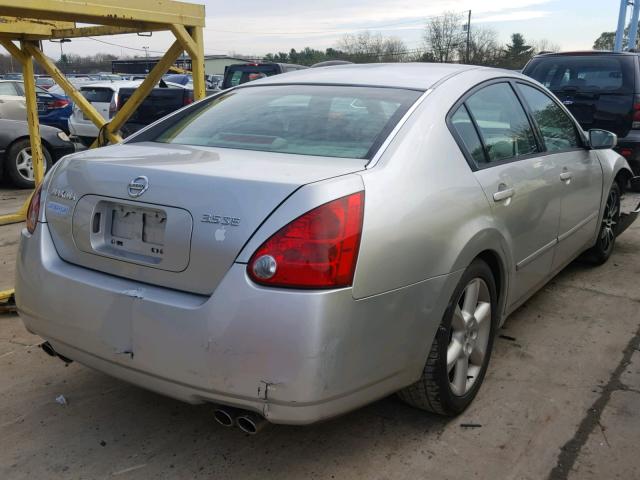 1N4BA41EX6C802186 - 2006 NISSAN MAXIMA SE GRAY photo 4