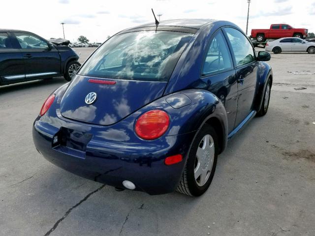 3VWDC21C81M409596 - 2001 VOLKSWAGEN NEW BEETLE ლურჯი ფოტო 4