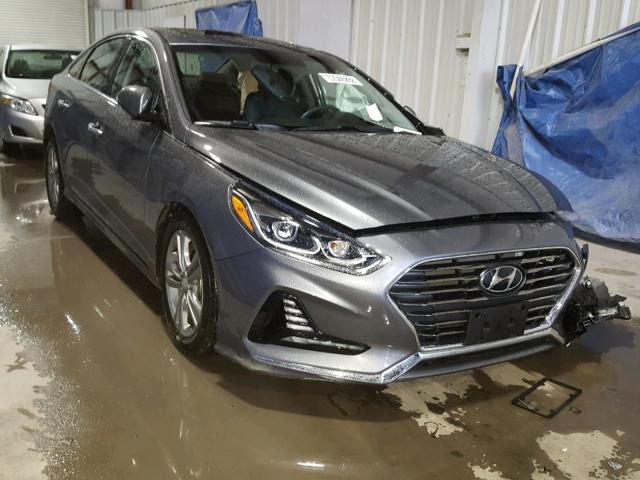 5NPE34AF4JH616120 - 2018 HYUNDAI SONATA SPO GRAY photo 1