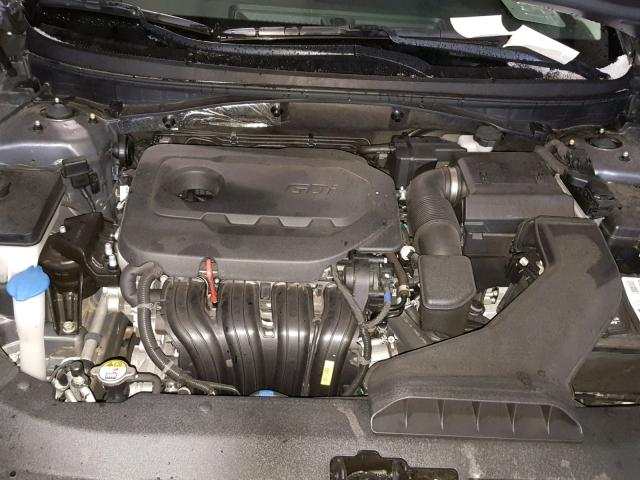 5NPE34AF4JH616120 - 2018 HYUNDAI SONATA SPO GRAY photo 7