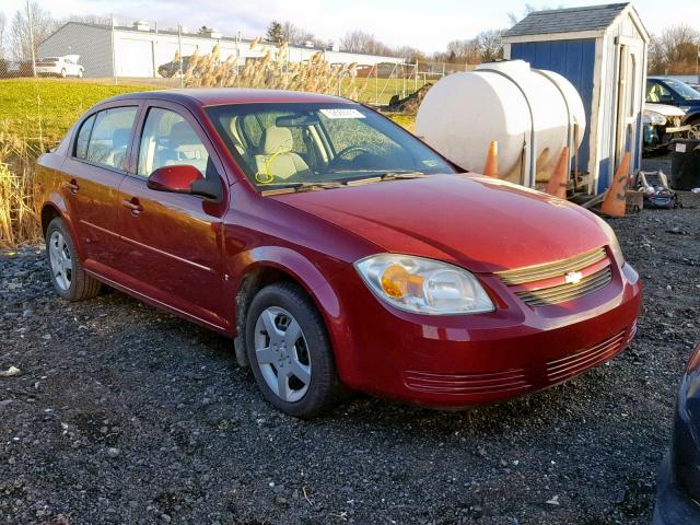 1G1AL58F387178627 - 2008 CHEVROLET COBALT LT MAROON photo 1