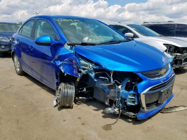 1G1JB5SG8H4121104 - 2017 CHEVROLET SONIC LS 蓝色 照片 1