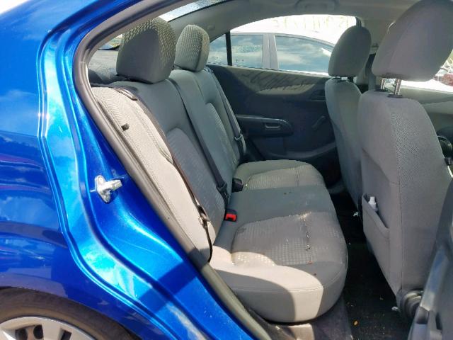 1G1JB5SG8H4121104 - 2017 CHEVROLET SONIC LS 蓝色 照片 6