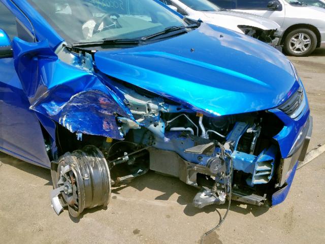 1G1JB5SG8H4121104 - 2017 CHEVROLET SONIC LS 蓝色 照片 9