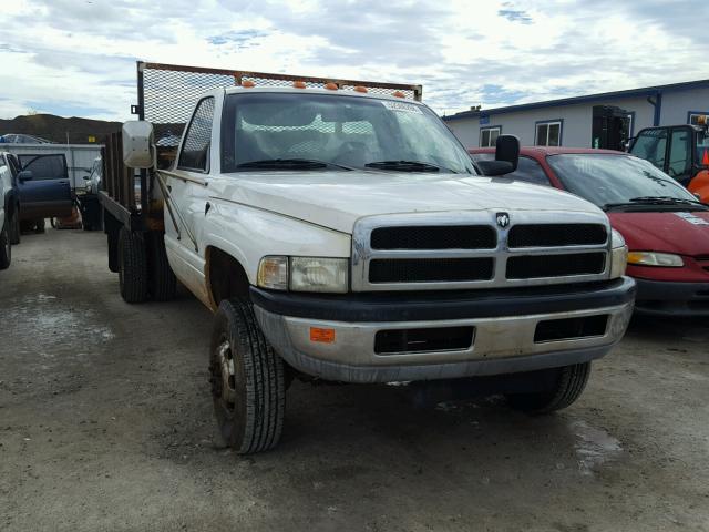 3B6MC366X1M243548 - 2001 DODGE RAM 3500 WHITE photo 1