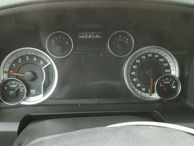 1C6RR7LM5FS595159 - 2015 RAM 1500 SLT წითელი ფოტო 8