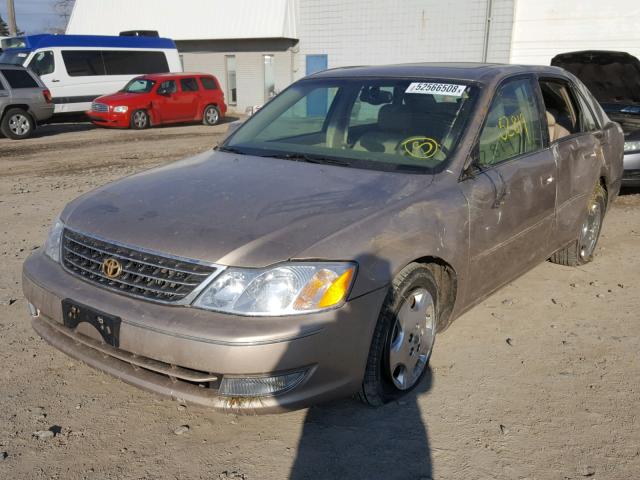 4T1BF28B74U348350 - 2004 TOYOTA AVALON XL CREAM photo 2