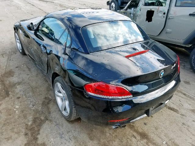 WBALM5C5XBE496059 - 2011 BMW Z4 SDRIVE3 BLACK photo 3