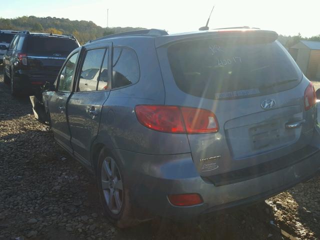 5NMSH13E58H213987 - 2008 HYUNDAI SANTA FE S SILVER photo 3