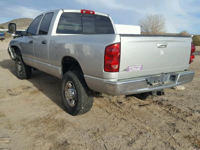 3D7MX38A97G791118 - 2007 DODGE RAM 3500 S SILVER photo 3