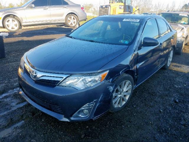 4T4BF1FK4CR254945 - 2012 TOYOTA CAMRY BASE GRAY photo 2