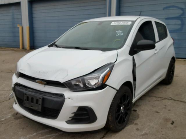 KL8CA6SA9GC561978 - 2016 CHEVROLET SPARK LS WHITE photo 2