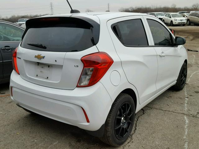 KL8CA6SA9GC561978 - 2016 CHEVROLET SPARK LS WHITE photo 4