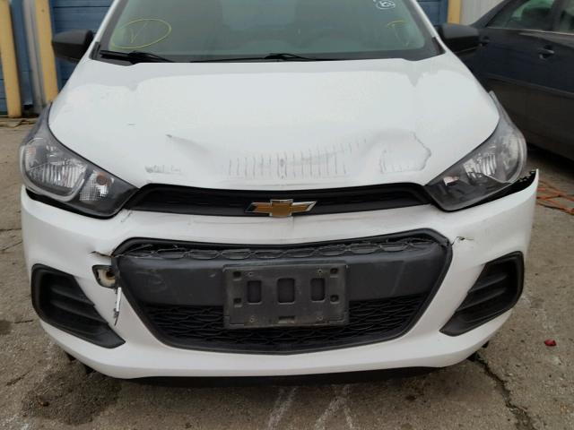 KL8CA6SA9GC561978 - 2016 CHEVROLET SPARK LS WHITE photo 9