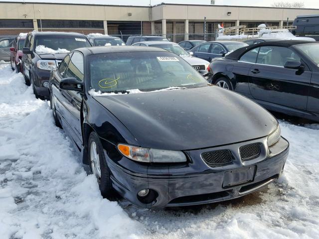 1G2WP12K12F230256 - 2002 PONTIAC GRAND PRIX BLACK photo 1